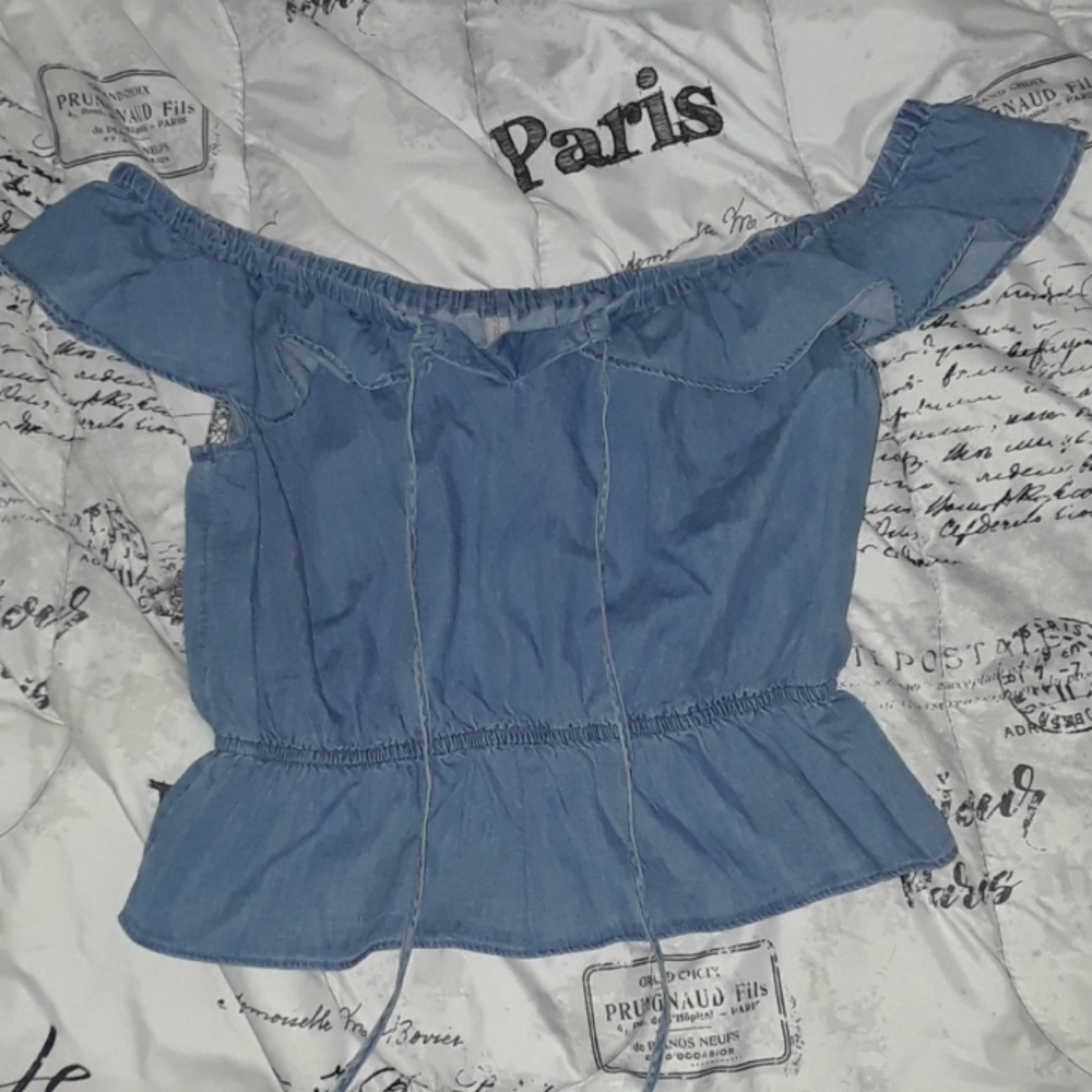 Xhilaration Denim Style Shirt